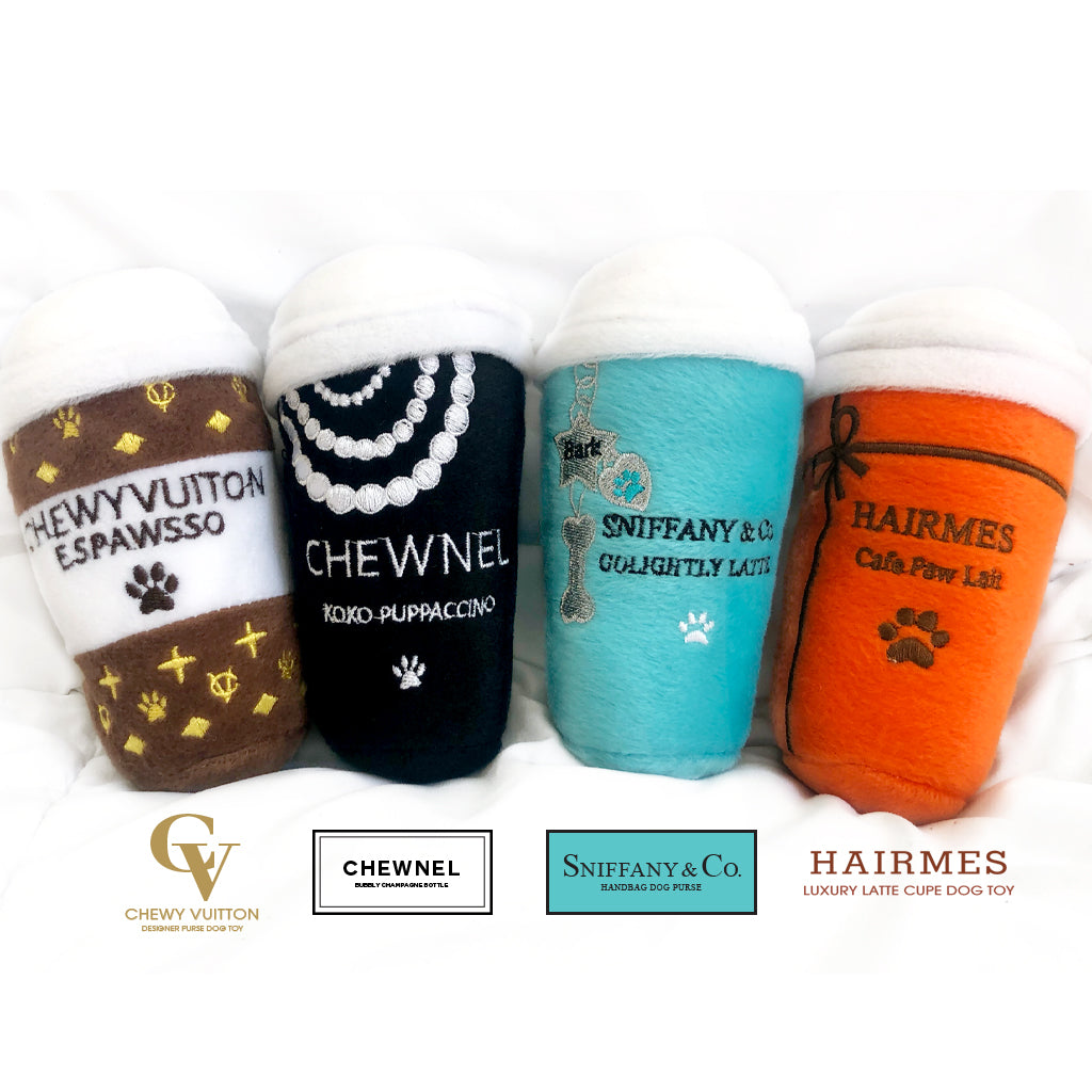 Chewy Vuitton Espawsso Cup Dog Toy