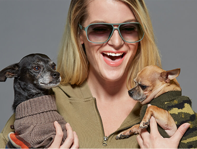 Eyewear for dog lovers