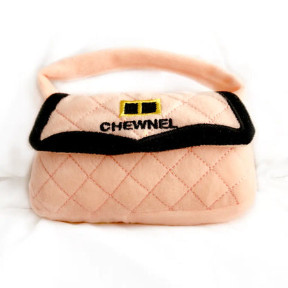 Chewnel Designer Purse Dog Toy Plush