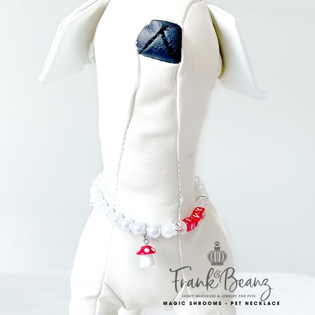 My Little Magical Shroom Dog Necklace Dog Collar Cat Necklace