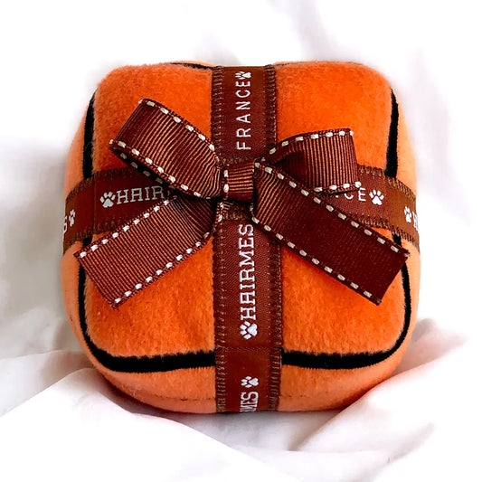 Hairmes Designer Gift Box Dog Toy