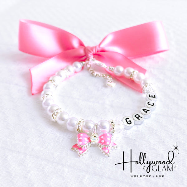Melrose Ave. Hollywood Glam Personalized Dog Necklace Pet Jewelry
