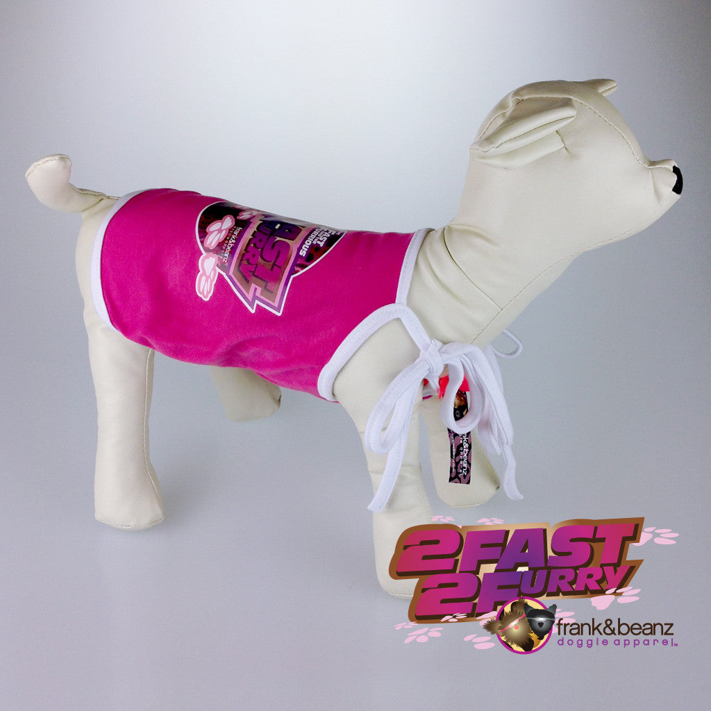 Fast and the Furrious™ - 2 Fast 2 Furry Small Dog Halter Shirt