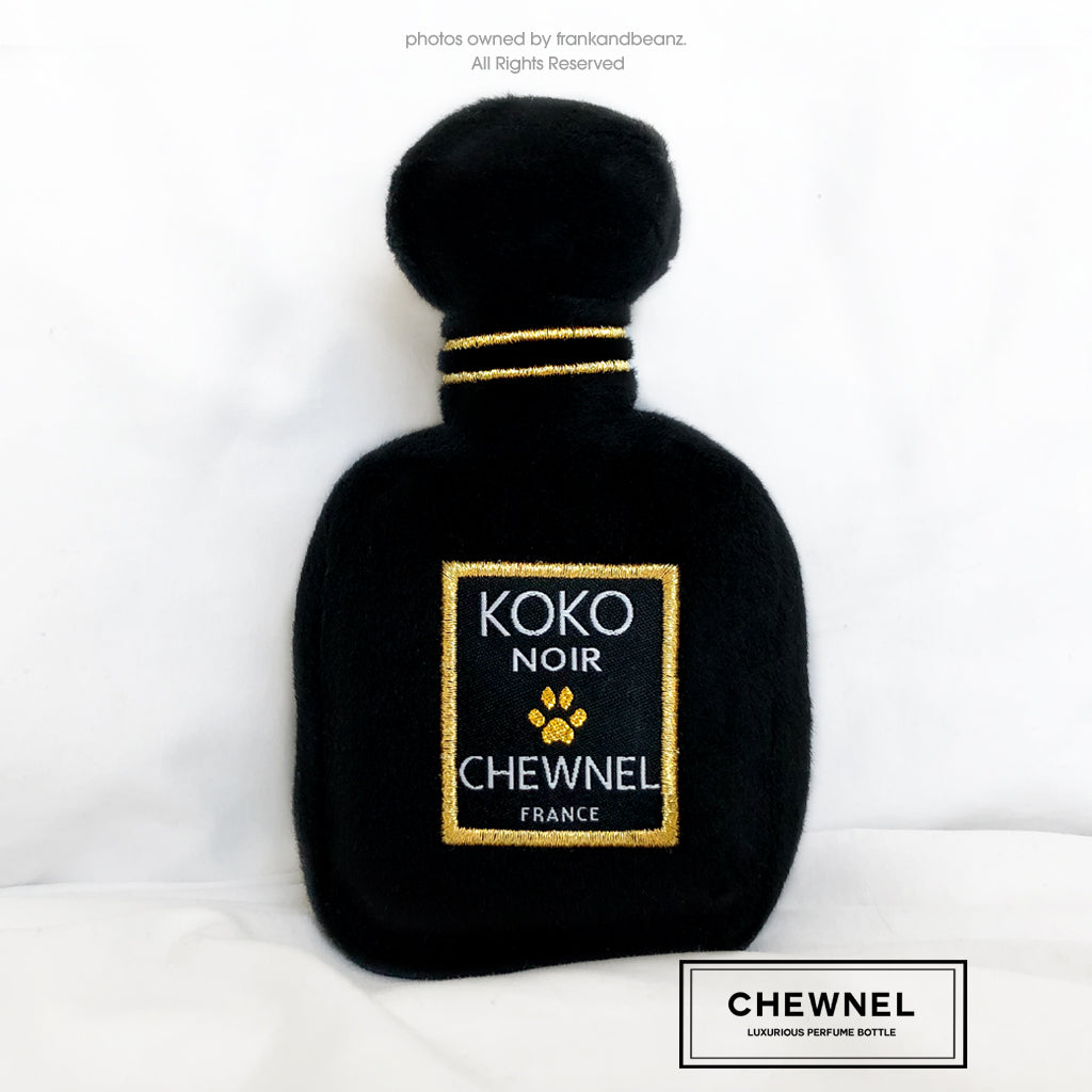Chewnel Perfume Bottle Plush Designer Dog Toy