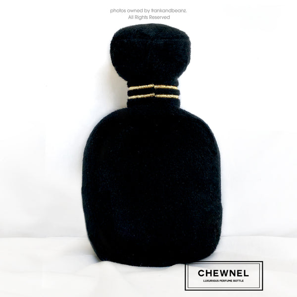 Chewnel Liquid Gold Perfume Bottle Dog Toy