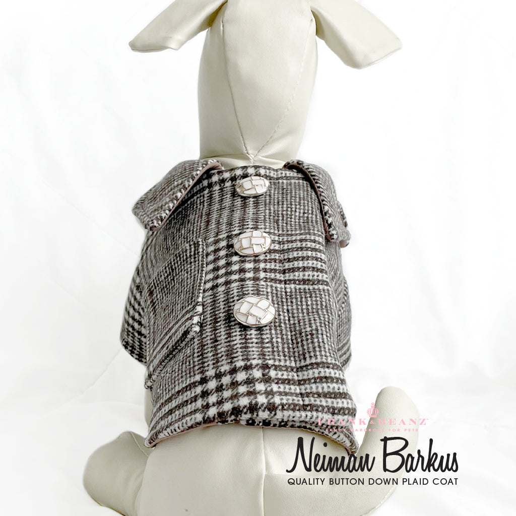 Neiman Barkus Heavy Winter Dog Coat Dog Jacket for Small Medium Dogs