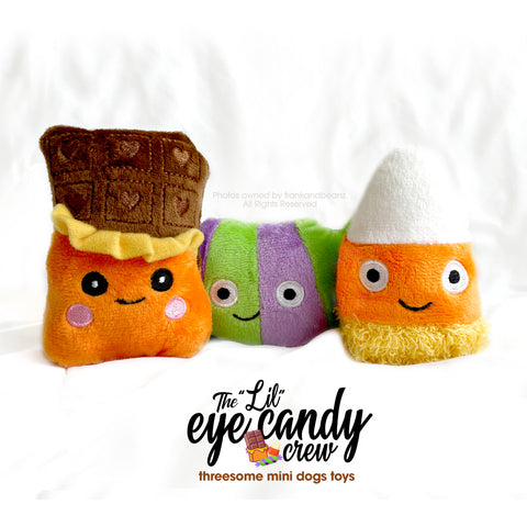 Eye Candy Trio Mini Dog Toys