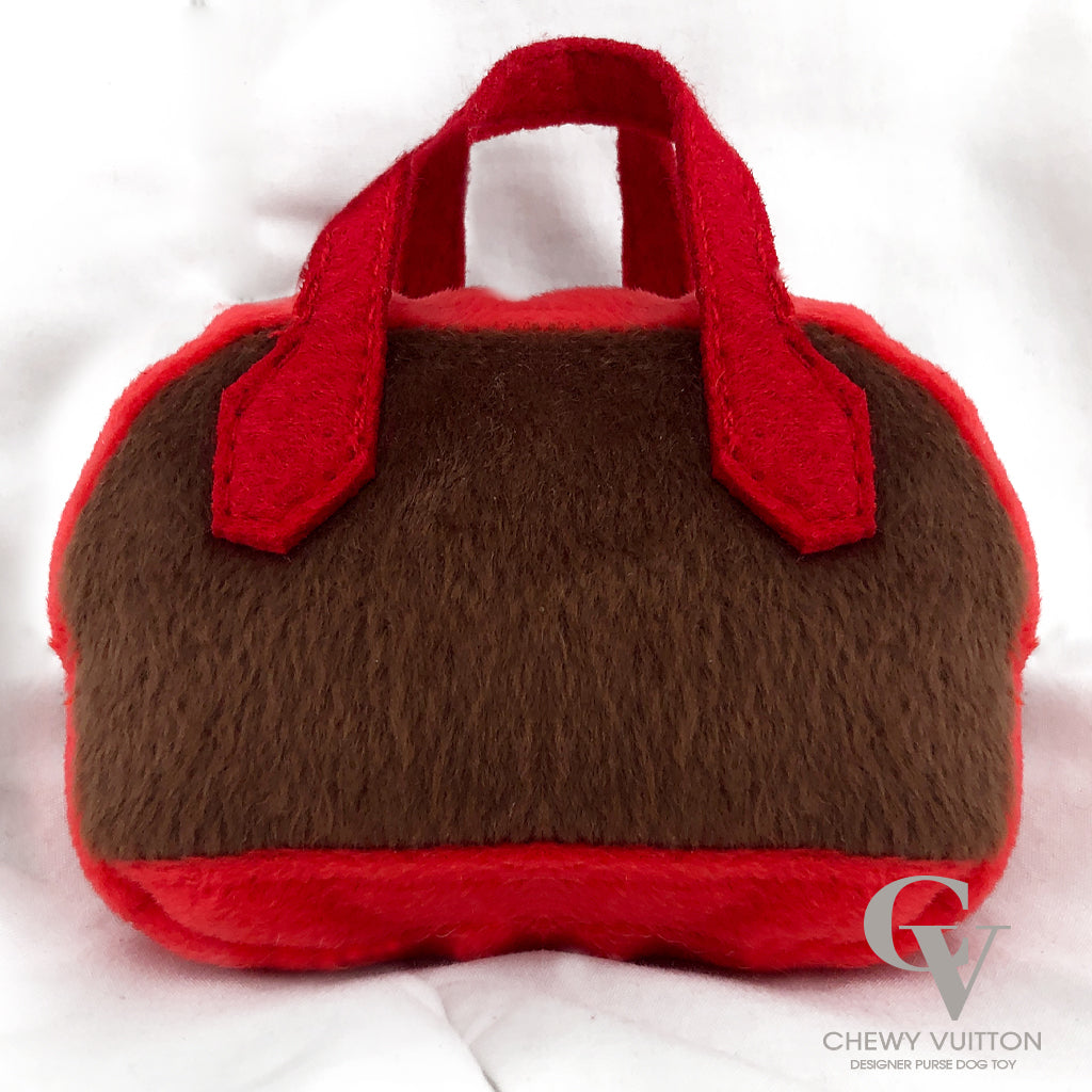 Chewy Vuitton Purse Dog Toy