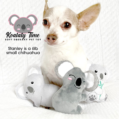 Marley the Koala Bear Mini Squeaky Dog Toys