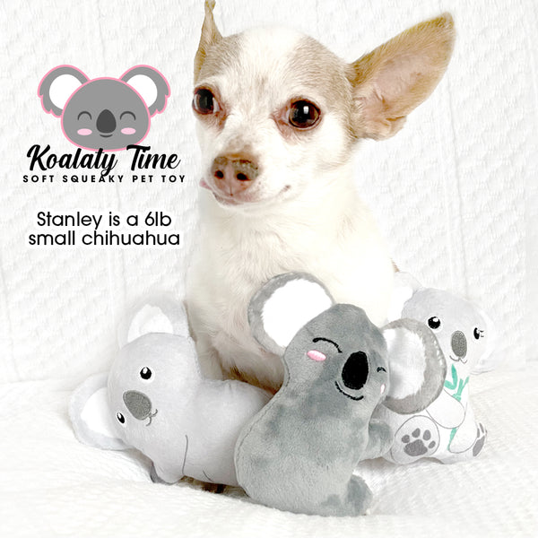 Marley the Koala Bear Mini Squeaky Dog Toys