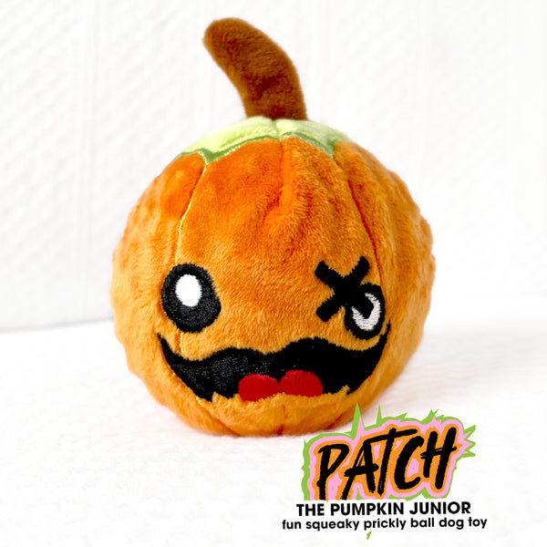 Patch the Junior Pumpkin Rough Play Dog Toy