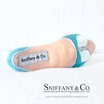 Sniffany Petite Mini Heel Shoe Squeaky Dog Toy