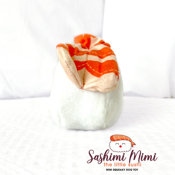 Sashimi Mimi Sushi Little Plush Dog Toy