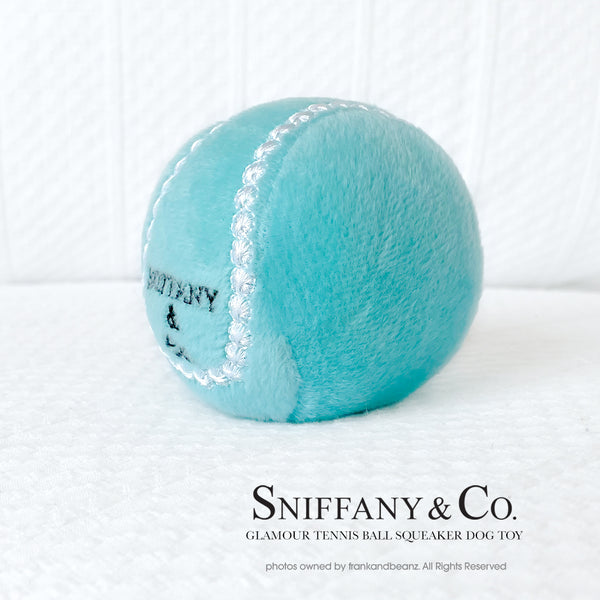 Sniffany Petite Glam Tennis Ball Dog Toy