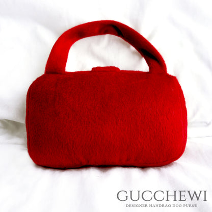 Gucchewi Floral Designer Purse Dog Toy