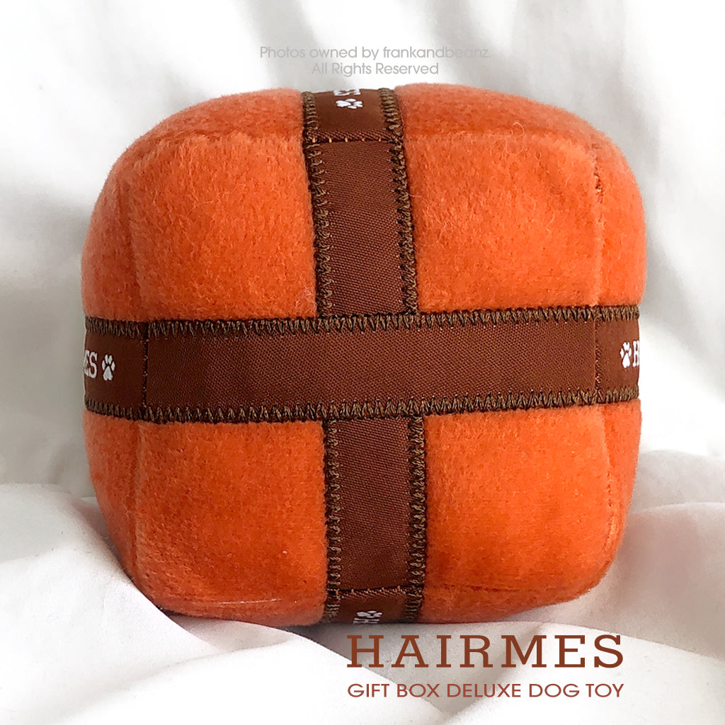 Hairmes Designer Gift Box Dog Toy