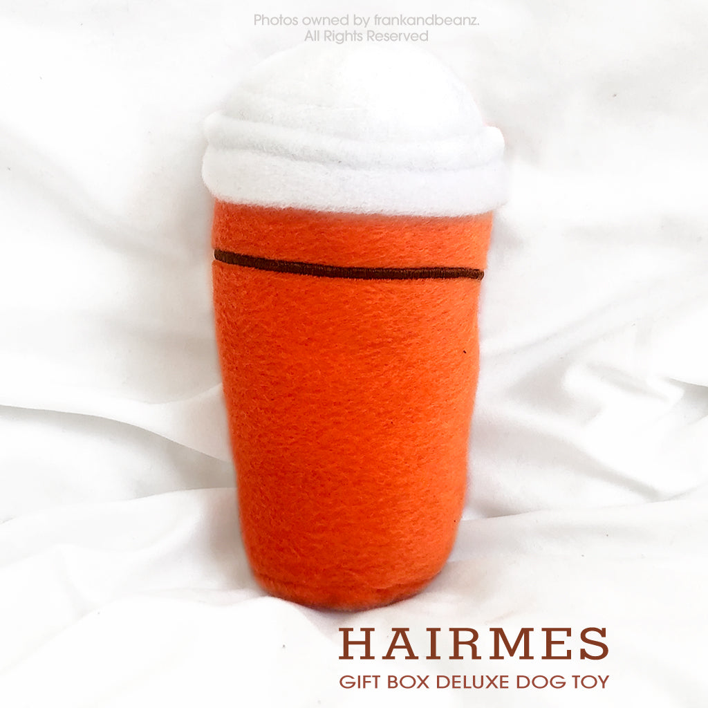 Hairmes Designer Latte Cup Dog Toy
