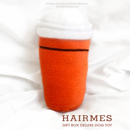 Hairmes Designer Latte Cup Dog Toy