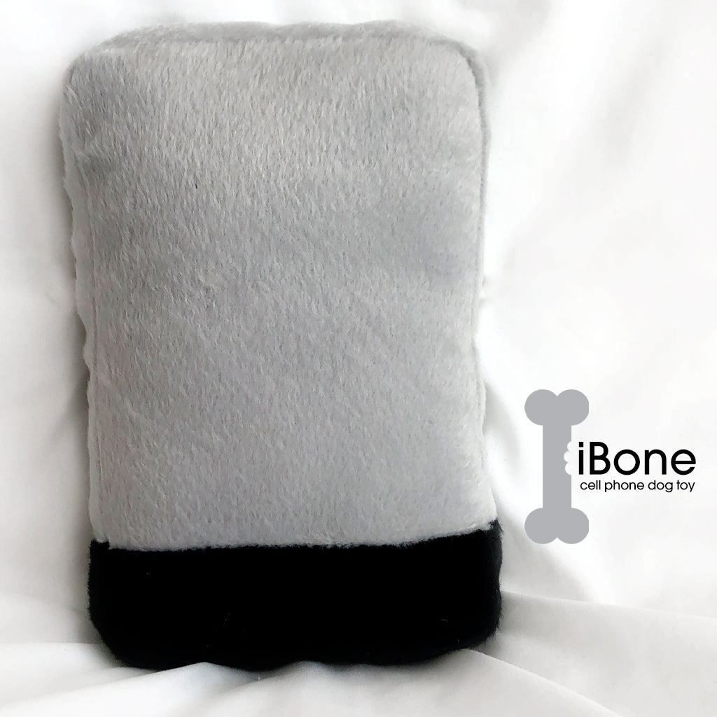 iBone Cell Phone Dog Toy Plush Squeaky Dog Toy