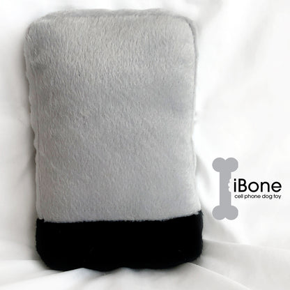 iBone Cell Phone Dog Toy Plush Squeaky Dog Toy