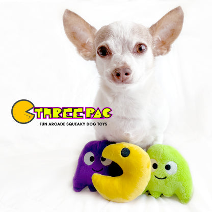 Flashback to the 80's Arcade Mini Dog Toys for Pets