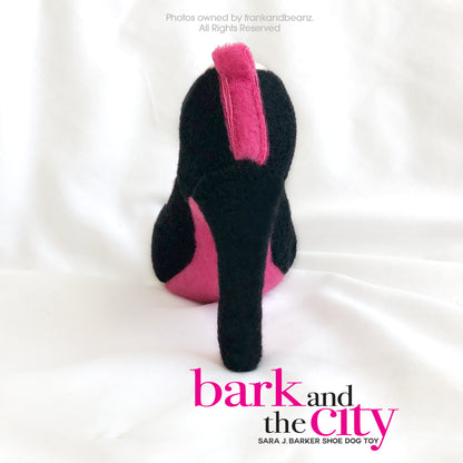 Bark and the City Petite Mini Heel Shoe Dog Toy