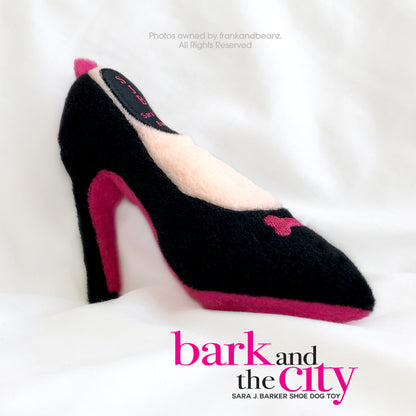 Bark and the City Petite Mini Heel Shoe Dog Toy