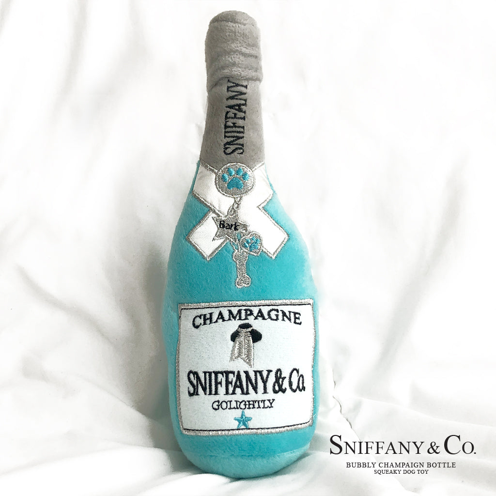 Sniffany's Bubbly Champaign, Squeeky Dog Toy