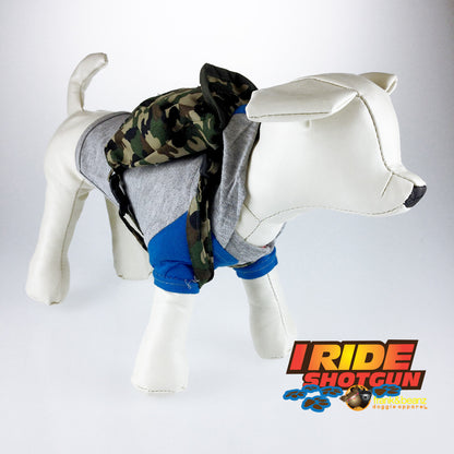 Fast & the Furrious™ - I Ride Shotgun Dog Hoodie Shirt