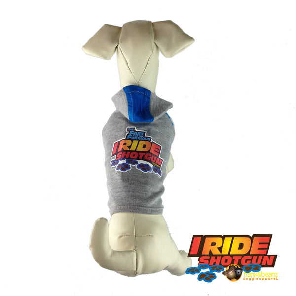 Fast & the Furrious™ - I Ride Shotgun Dog Hoodie Shirt